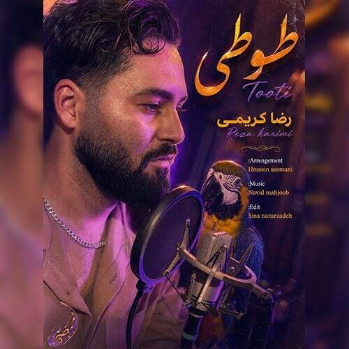 دانلود آهنگ رضا کریمی به نام طوطی آهنگ رضا کریمی طوطی